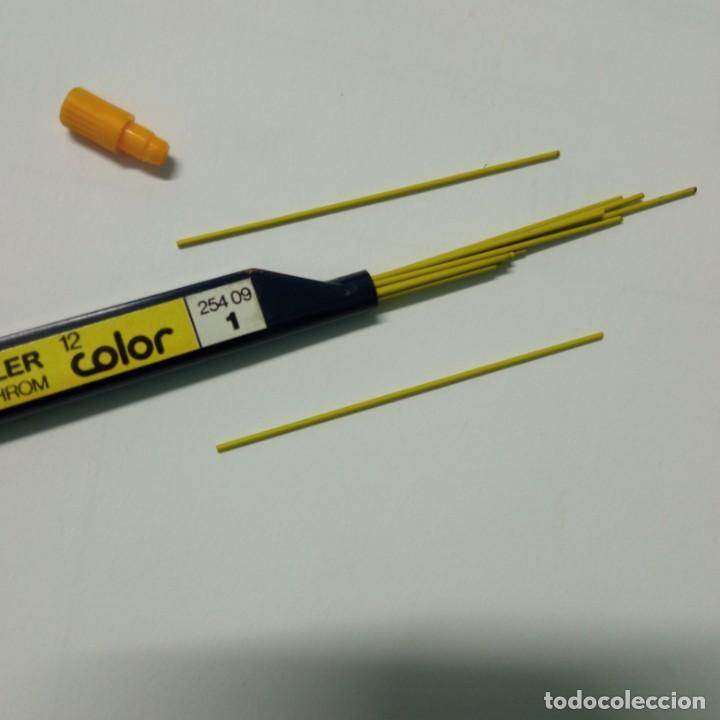 Escriban&iacute;a: staedtler minas 0,9mm amarillo - Foto 2