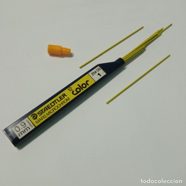 Escriban&iacute;a: staedtler minas 0,9mm amarillo - Foto 3