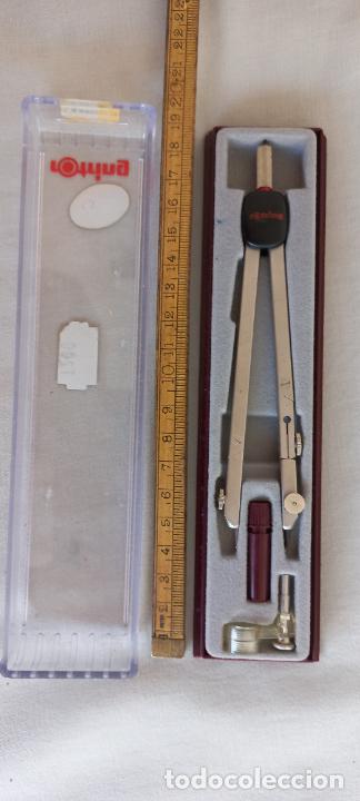 Escriban&iacute;a: ESTUCHE CON COMP&Aacute;S DE LA MARCA ROTRING ref 530120 - Foto 2