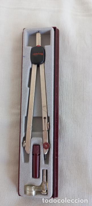 Escriban&iacute;a: ESTUCHE CON COMP&Aacute;S DE LA MARCA ROTRING ref 530120 - Foto 6