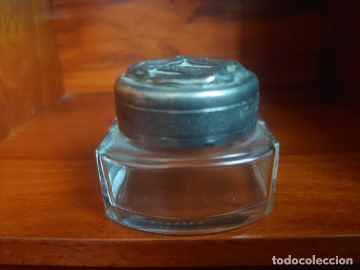 Escriban&iacute;a: ANTIGUO TINTERO DE CRISTAL A&Ntilde;OS 20 - Foto 1