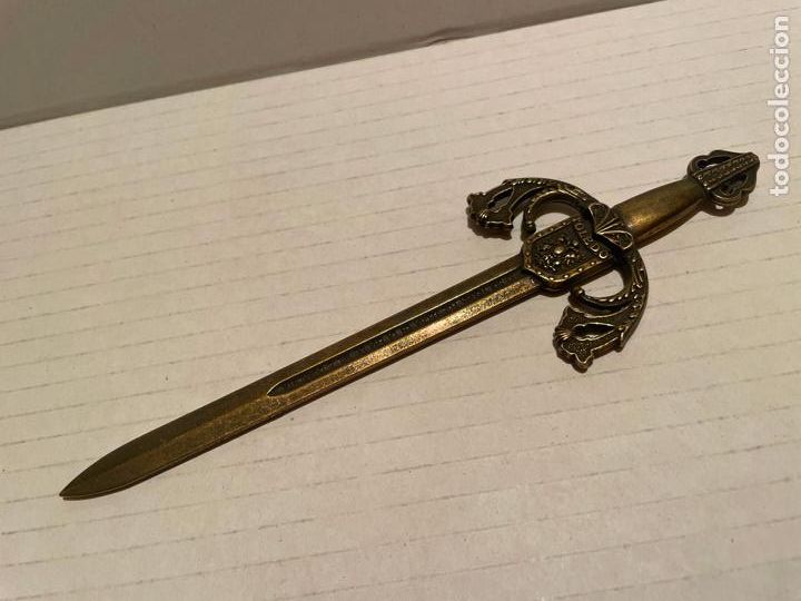 Escriban&iacute;a: ANTIGUO ABRECARTAS ESPADA - Foto 2