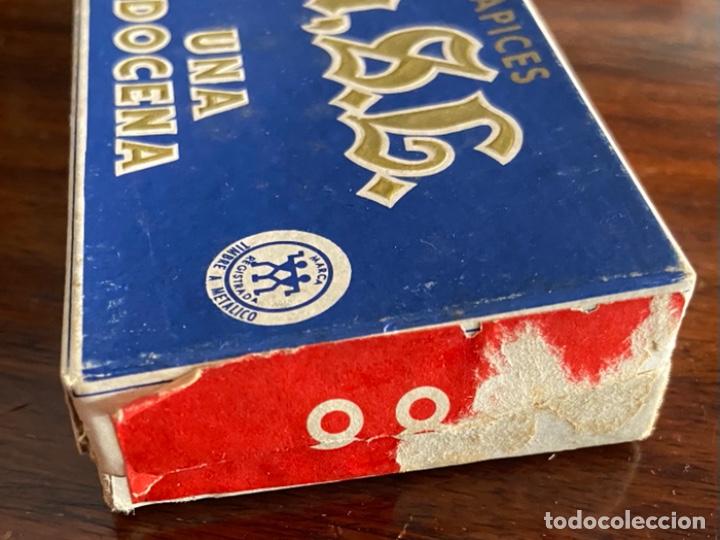 Escriban&iacute;a: CAJA ANTIGUA LAPICEROS/L&Aacute;PICES HISPANIA - Foto 3
