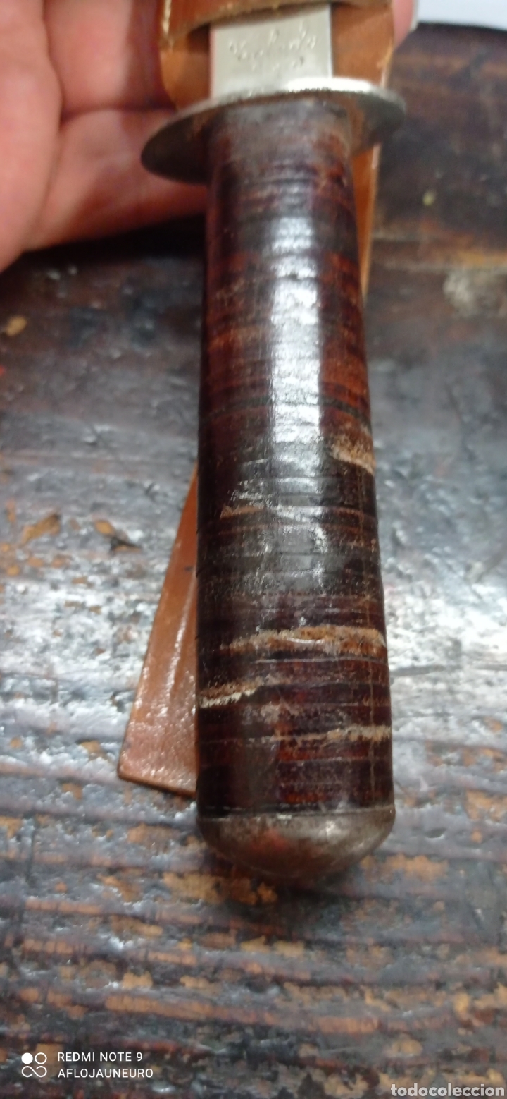 Escriban&iacute;a: Antiguo cuchillo pu&ntilde;al abrecartas de TOLEDO - Foto 3
