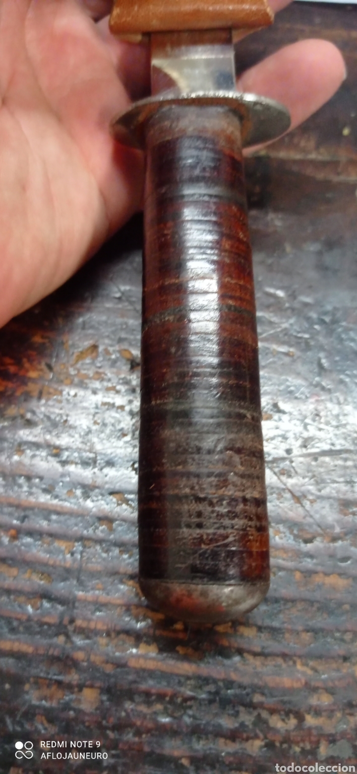 Escriban&iacute;a: Antiguo cuchillo pu&ntilde;al abrecartas de TOLEDO - Foto 5