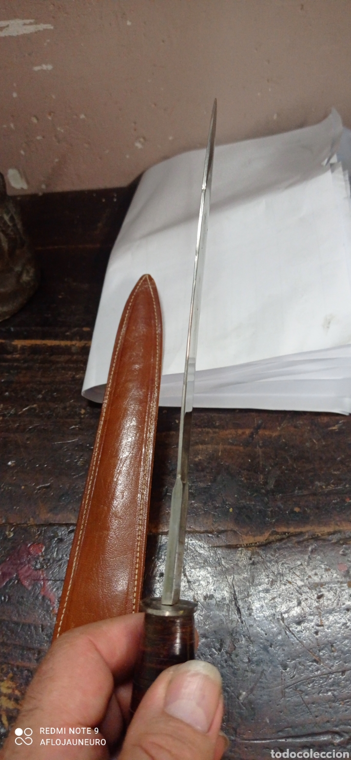 Escriban&iacute;a: Antiguo cuchillo pu&ntilde;al abrecartas de TOLEDO - Foto 10