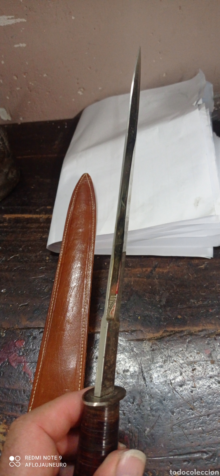 Escriban&iacute;a: Antiguo cuchillo pu&ntilde;al abrecartas de TOLEDO - Foto 11