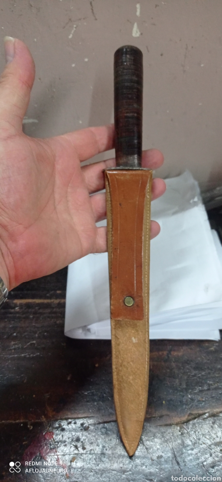 Escriban&iacute;a: Antiguo cuchillo pu&ntilde;al abrecartas de TOLEDO - Foto 12