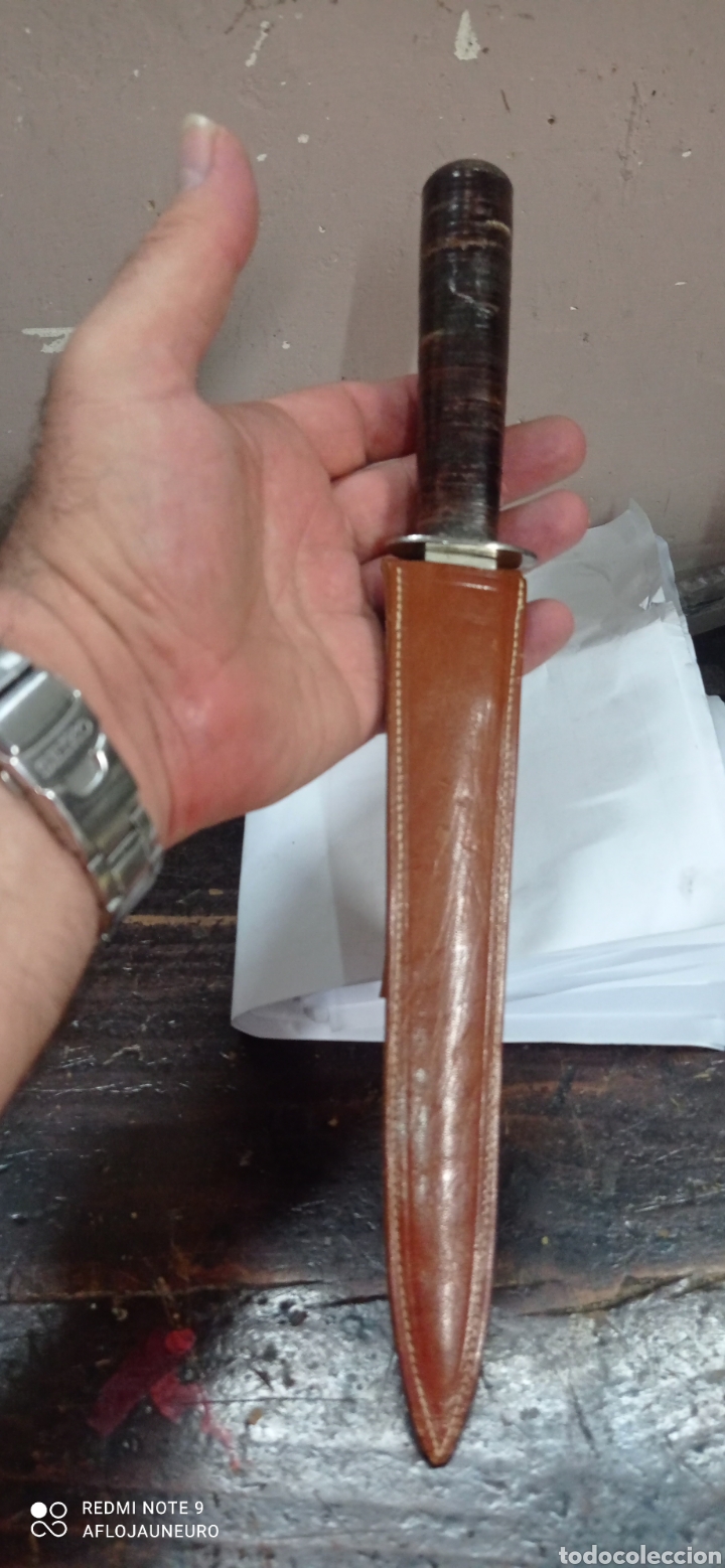 Escriban&iacute;a: Antiguo cuchillo pu&ntilde;al abrecartas de TOLEDO - Foto 13