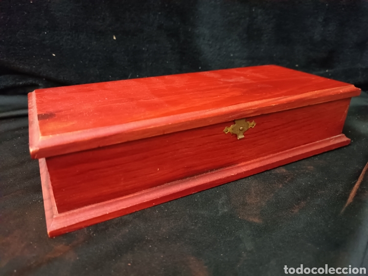Escriban&iacute;a: Escriban&iacute;a de madera 29cm x 15cm x 7cm - Foto 3