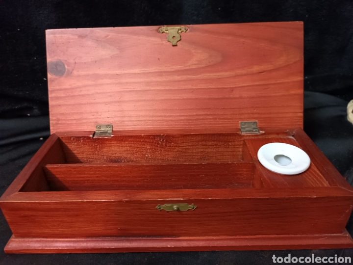 Escriban&iacute;a: Escriban&iacute;a de madera 29cm x 15cm x 7cm - Foto 4