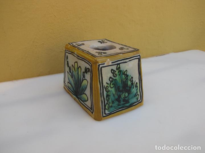 Escriban&iacute;a: 36.- Tintero de Manises. S XIX - Foto 4