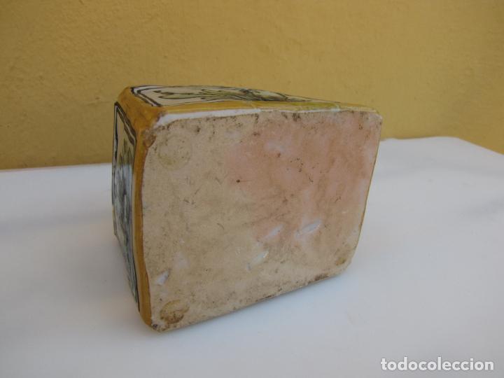 Escriban&iacute;a: 36.- Tintero de Manises. S XIX - Foto 5