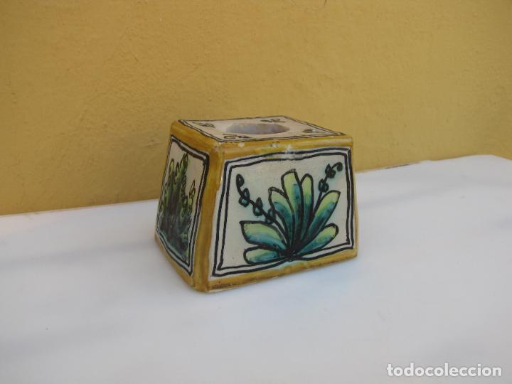 Escriban&iacute;a: 36.- Tintero de Manises. S XIX - Foto 1