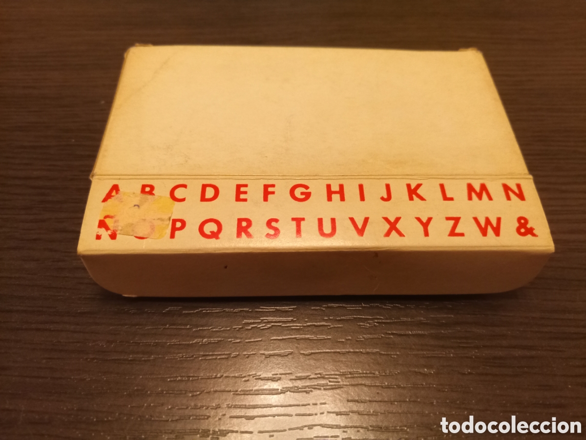 Escriban&iacute;a: Antiguo Abecedario Sobre Palillo N&deg;2 - Foto 4