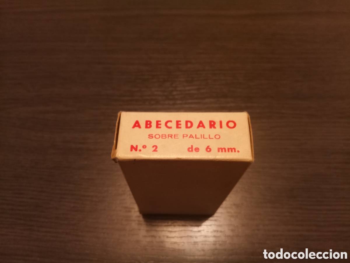 Escriban&iacute;a: Antiguo Abecedario Sobre Palillo N&deg;2 - Foto 8