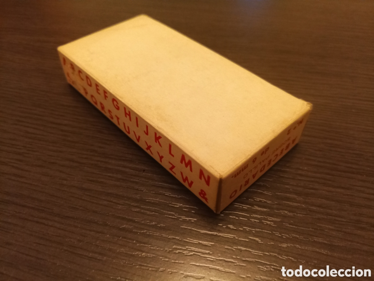 Escriban&iacute;a: Antiguo Abecedario Sobre Palillo N&deg;2 - Foto 9