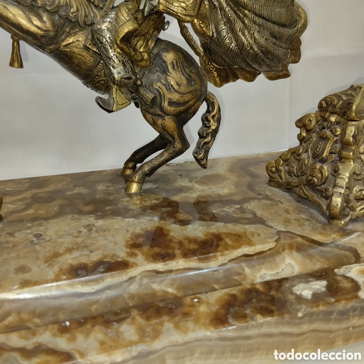 Escriban&iacute;a: ANTIGUA ESCRIBANIA EN MARMOL Y BRONCE - Foto 6