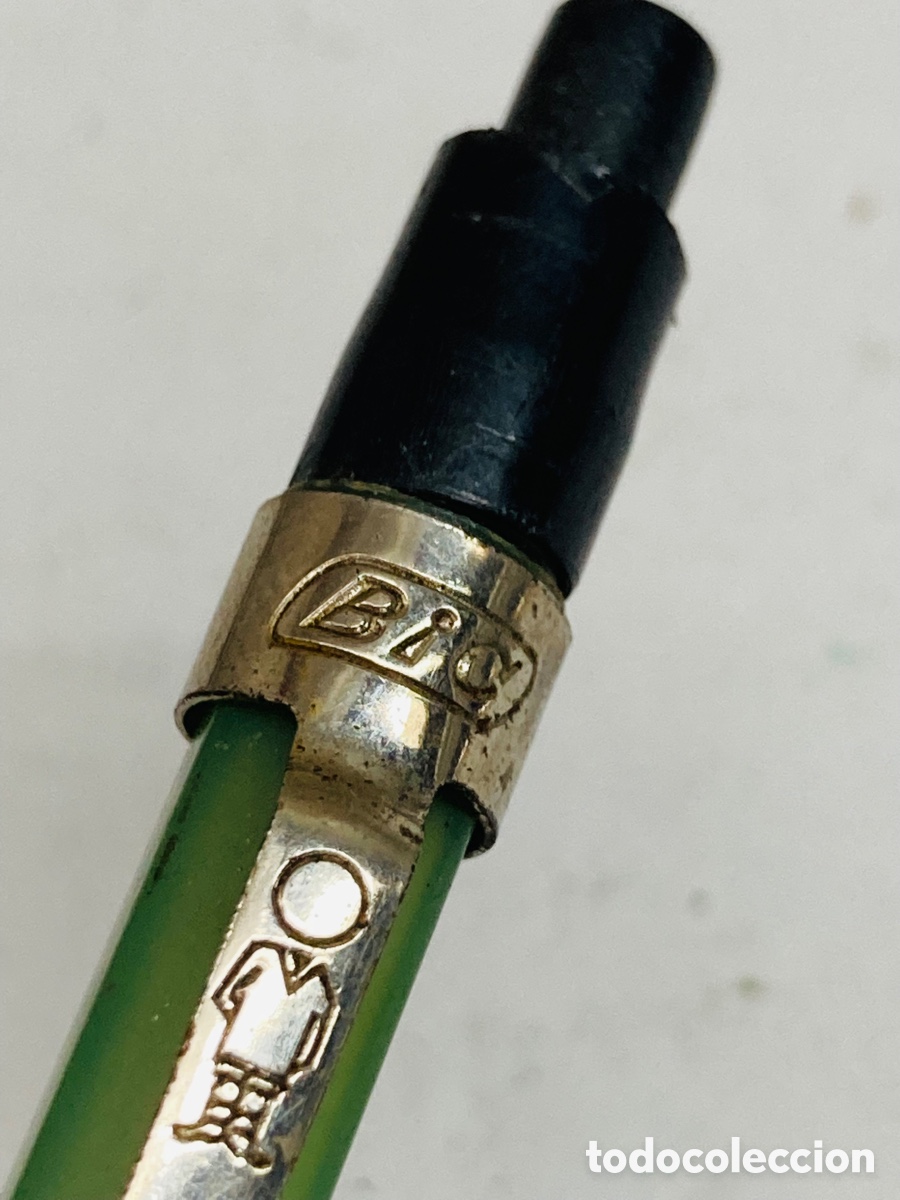 Escriban&iacute;a: Portaminas Bic cuerpo celuloide verde - Foto 3