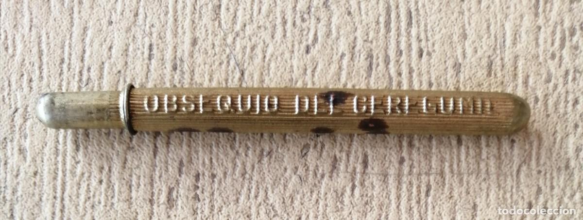Escriban&iacute;a: Antiguo l&aacute;piz de publicidad Obsequio del Ceregumil - Foto 1