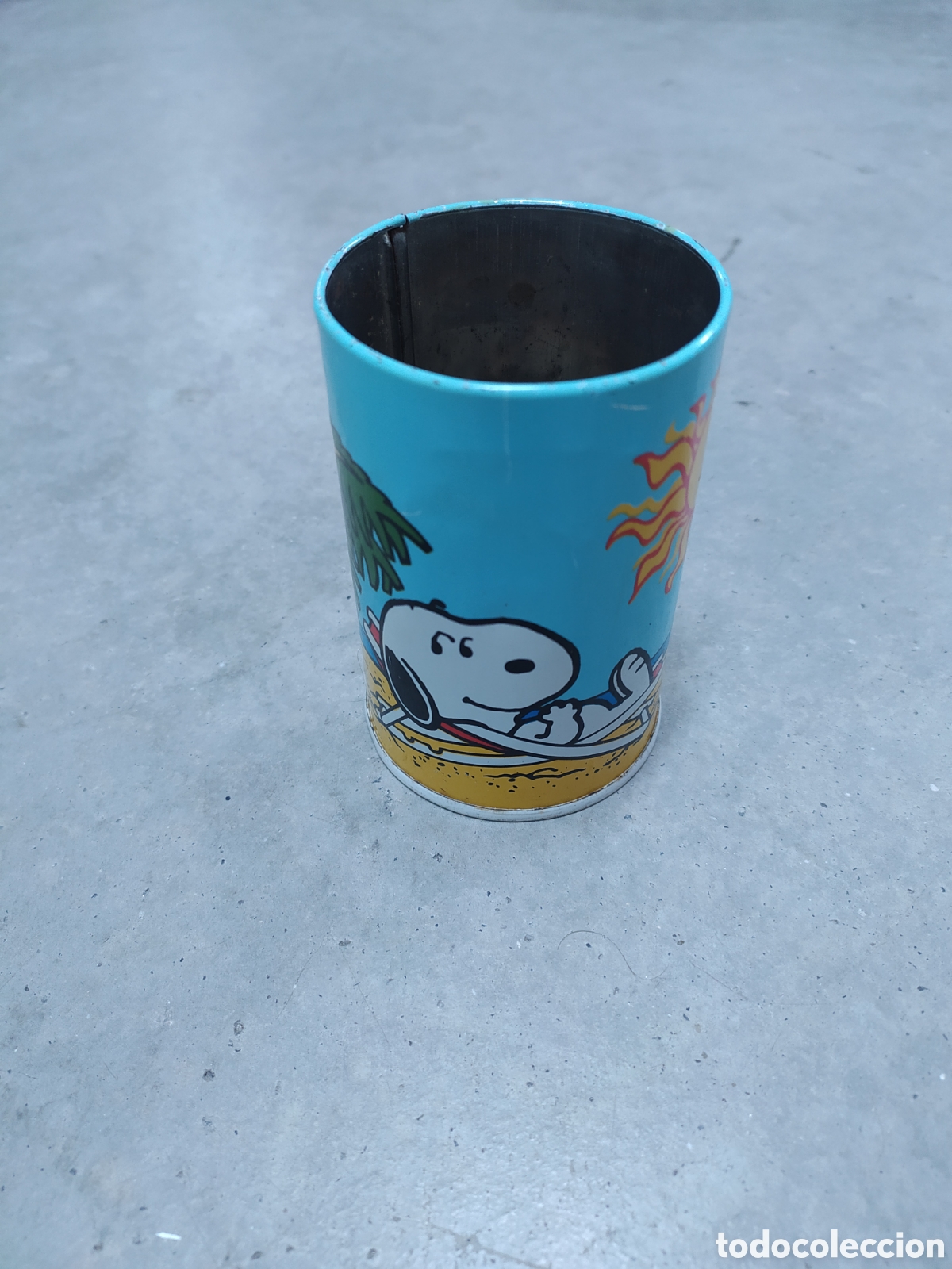 Escriban&iacute;a: Bote de Snoopy 1965 para lapiceros - marca Balbi - Foto 1