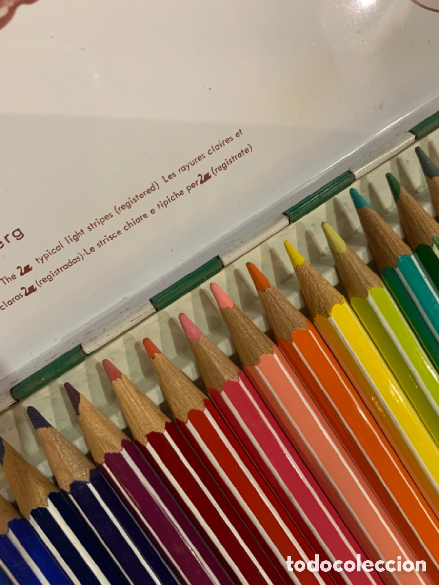 Escriban&iacute;a: CAJA MET&Aacute;LICA L&Aacute;PICES STABILO - Foto 5