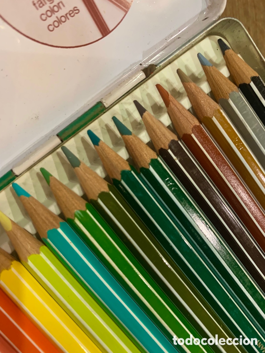 Escriban&iacute;a: CAJA MET&Aacute;LICA L&Aacute;PICES STABILO - Foto 6