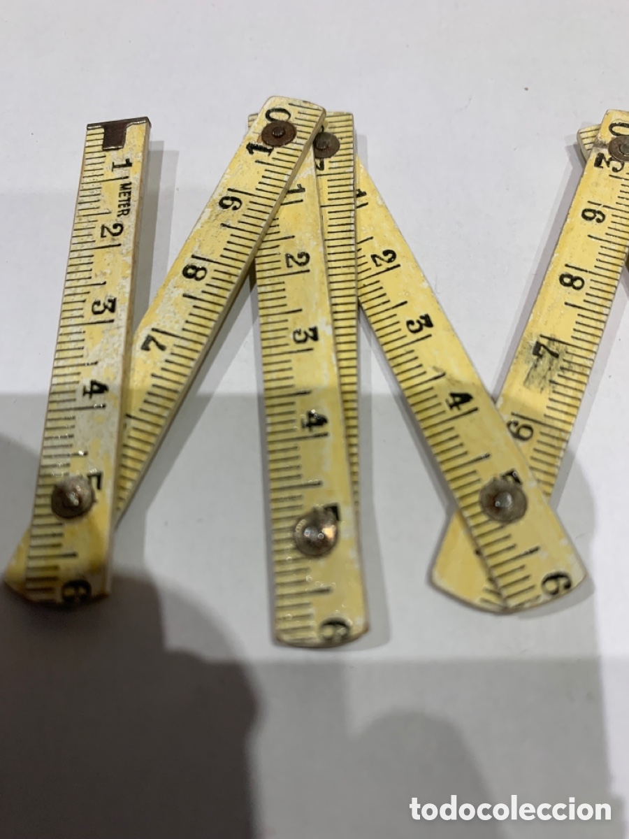 Escriban&iacute;a: Metro Carpintero Miniatura ( Madera ) 50 cm - Foto 3