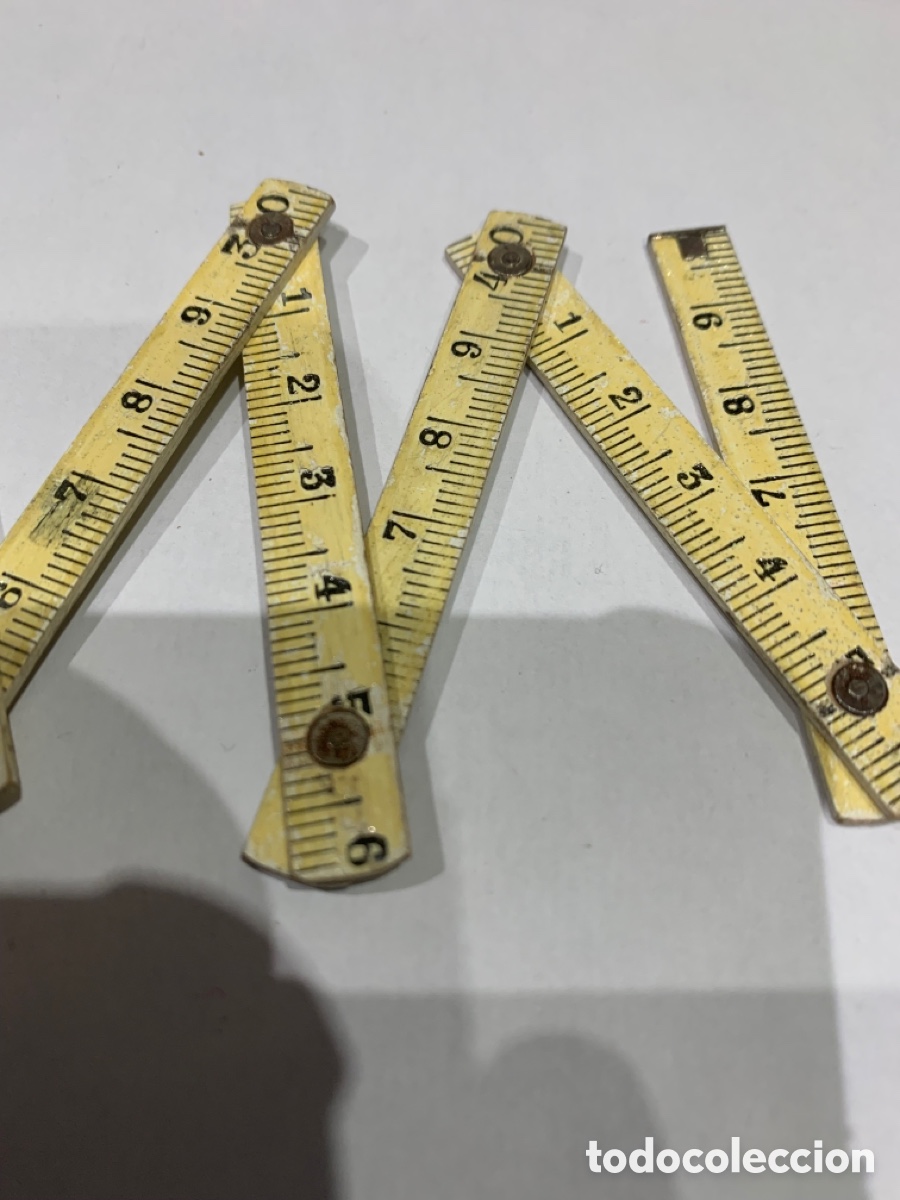 Escriban&iacute;a: Metro Carpintero Miniatura ( Madera ) 50 cm - Foto 4