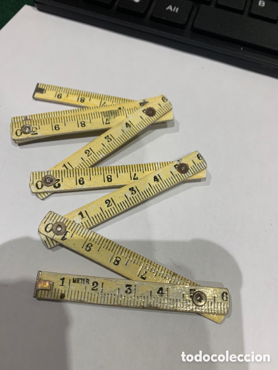 Escriban&iacute;a: Metro Carpintero Miniatura ( Madera ) 50 cm - Foto 5