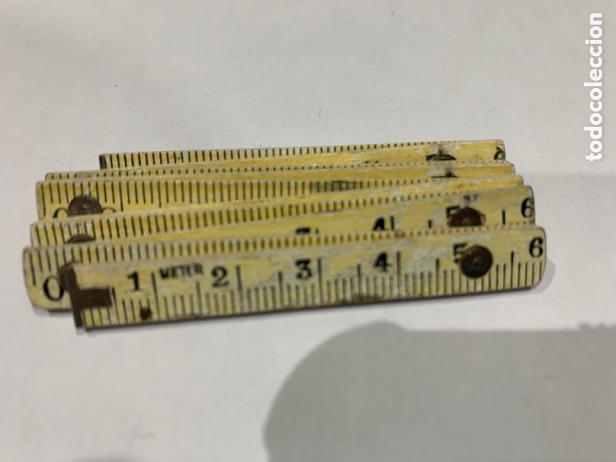 Escriban&iacute;a: Metro Carpintero Miniatura ( Madera ) 50 cm - Foto 6