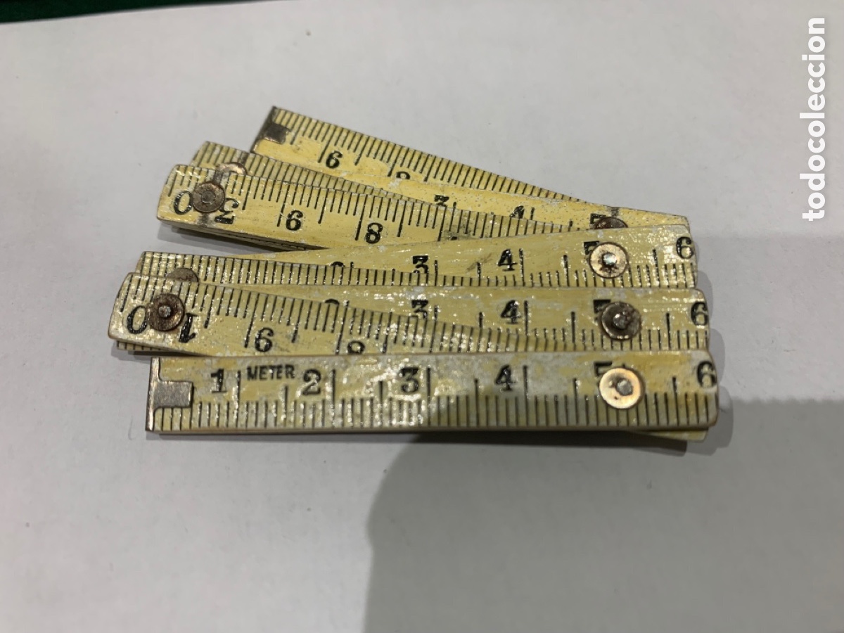 Escriban&iacute;a: Metro Carpintero Miniatura ( Madera ) 50 cm - Foto 1