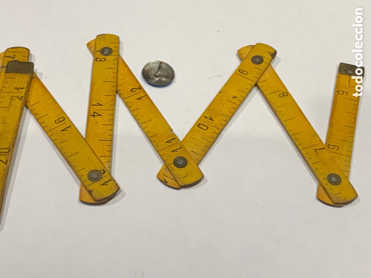 Escriban&iacute;a: Metro Carpintero Miniatura ( madera ) en cm y pulgadas - - Foto 8