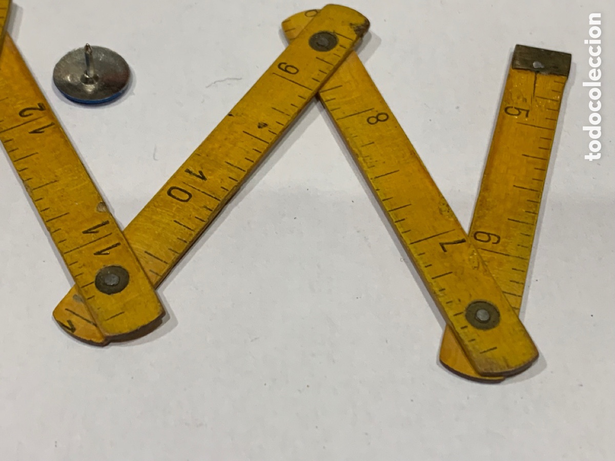 Escriban&iacute;a: Metro Carpintero Miniatura ( madera ) en cm y pulgadas - - Foto 10