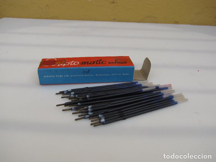 Escriban&iacute;a: 56.- Caja minas. Scripto &ndash; Matic refillls. 24 unidades - Foto 4