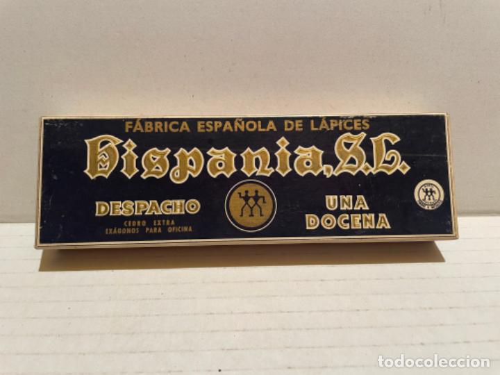 Escriban&iacute;a: CAJA DE LAPICEROS HISPANIA CEDRO MOD. DESPACHO - Foto 1