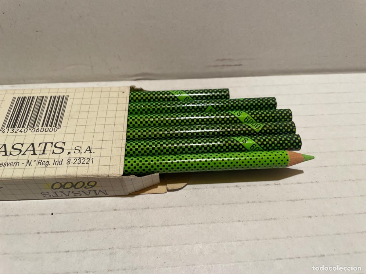 Escriban&iacute;a: CAJA DE LAPICEROS MANACOR FLUORESCENTE 6000 - Foto 3