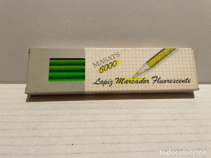 Escriban&iacute;a: CAJA DE LAPICEROS MANACOR FLUORESCENTE 6000 - Foto 1