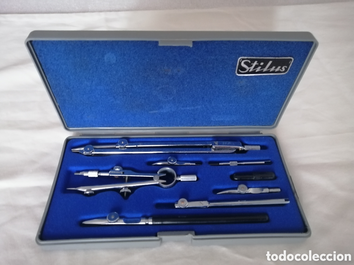 Escriban&iacute;a: Estuche comp&aacute;s Stilus Bachiller mod. 1450 - Foto 2