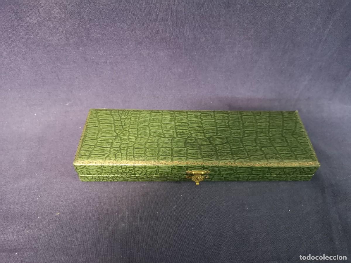 Escriban&iacute;a: ESTUCHE CON ABRECARTAS Y SELLO ART DECO - Foto 2