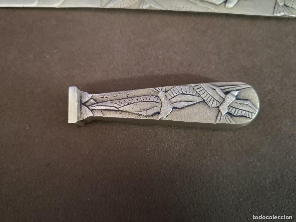 Escriban&iacute;a: ESTUCHE CON ABRECARTAS Y SELLO ART DECO - Foto 4