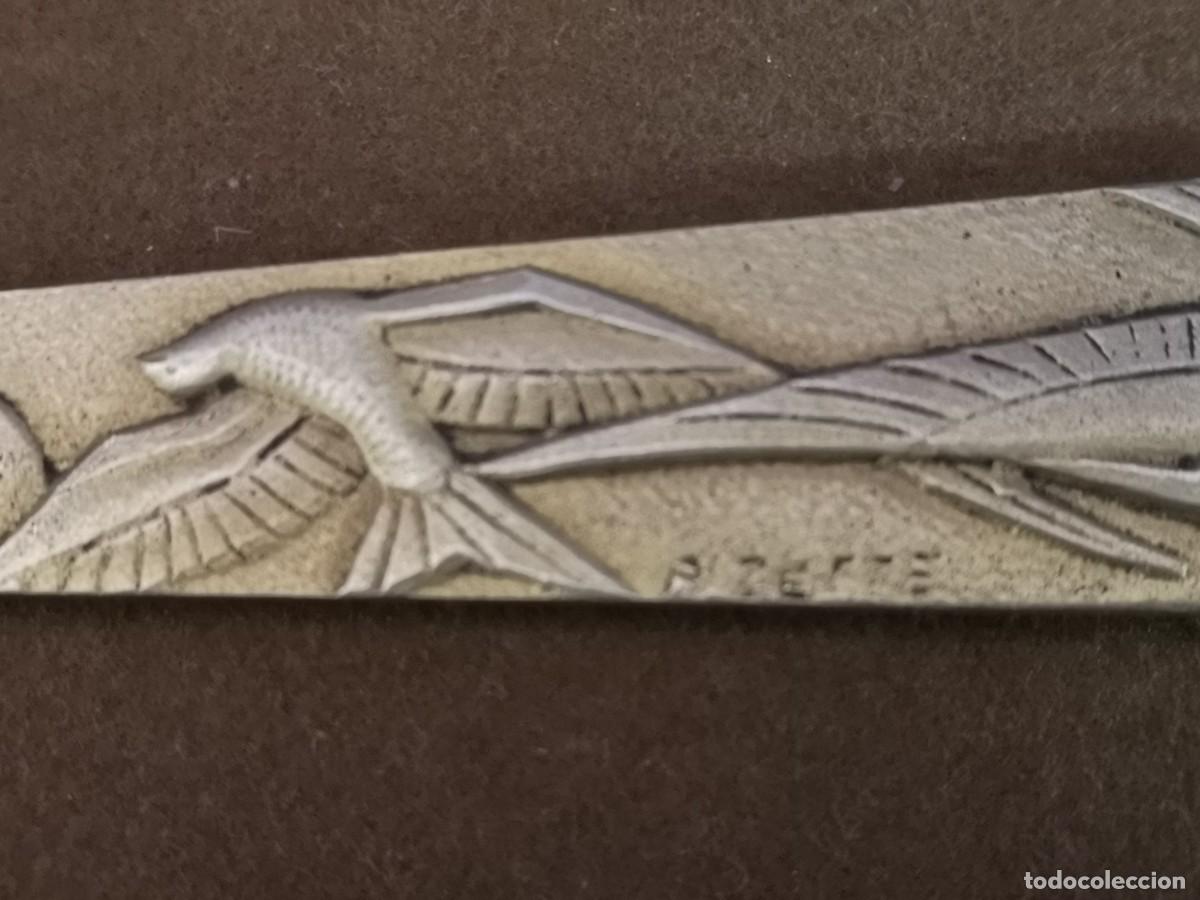 Escriban&iacute;a: ESTUCHE CON ABRECARTAS Y SELLO ART DECO - Foto 8