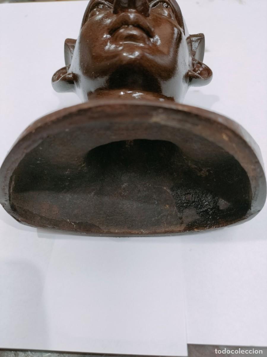 Escriban&iacute;a: Tintero de hierro del siglo XIX - Foto 3