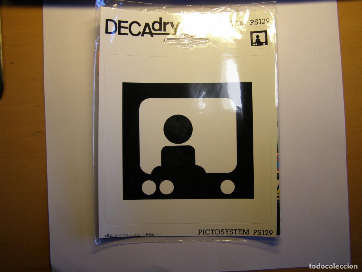 Escriban&iacute;a: Pegatina ZONA DE TELEVISOR, marca DECADRY. - Foto 1