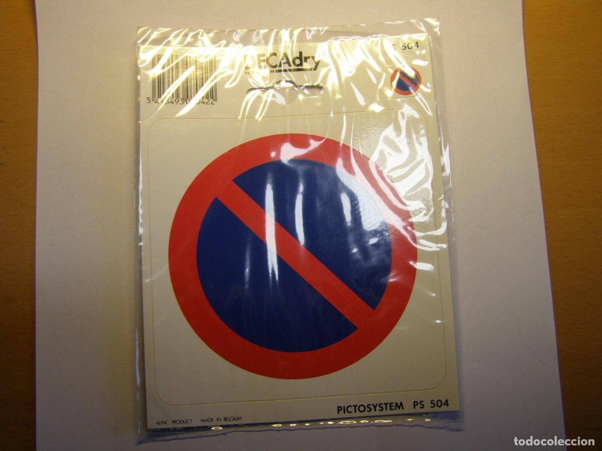Escriban&iacute;a: Pegatina PROHIBIDO APARCAR, marca DECADRY. - Foto 1