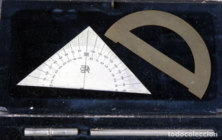 Escriban&iacute;a: Estuche dibujo t&eacute;cnico comp&aacute;s compases Ritcher completo - Foto 2