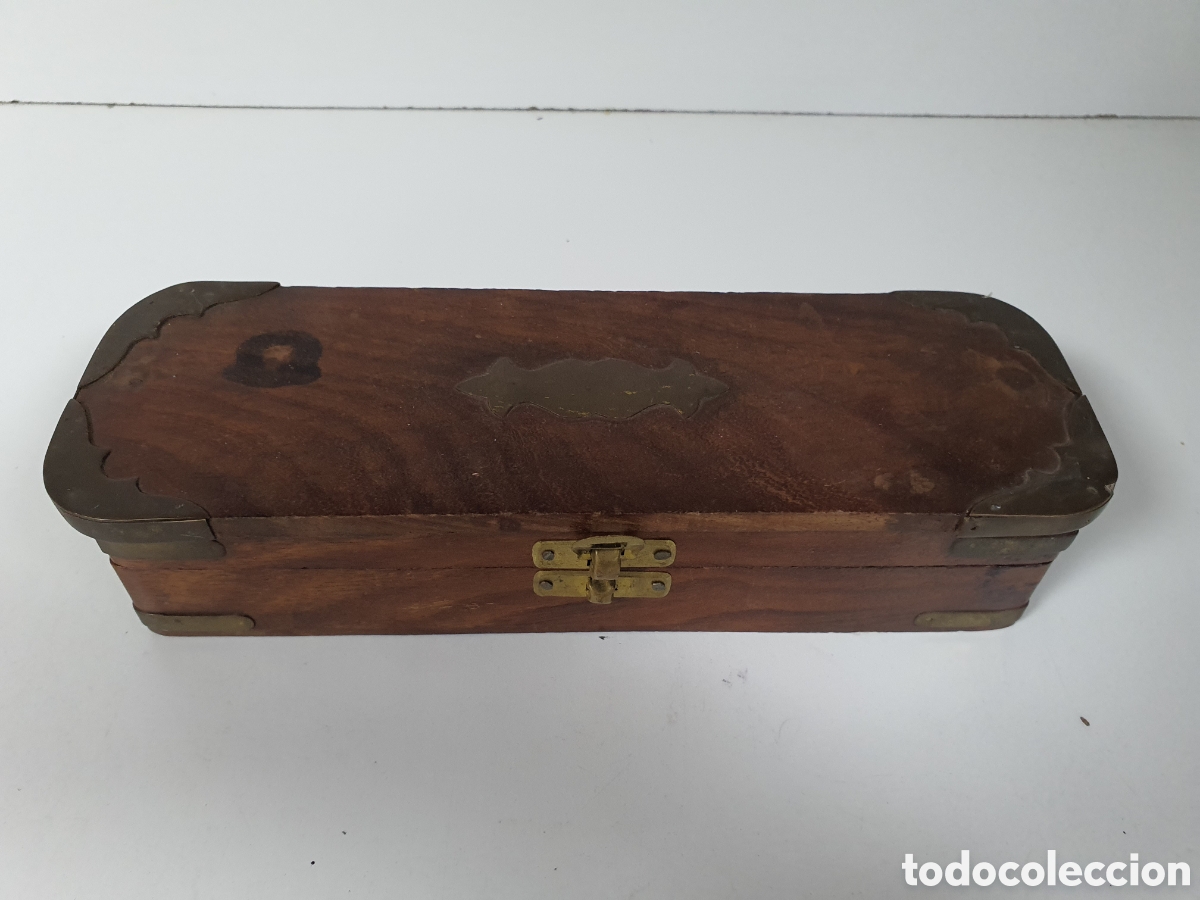Escriban&iacute;a: Estuche de madera - Foto 1