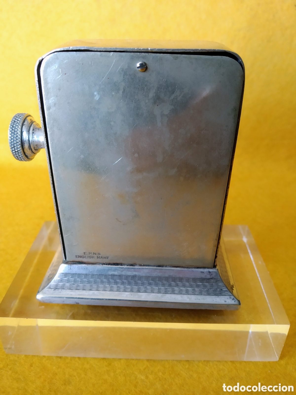 Escriban&iacute;a: ANTIGUO CALENDARIO PERPETUO DE MESA INGLES - Foto 8