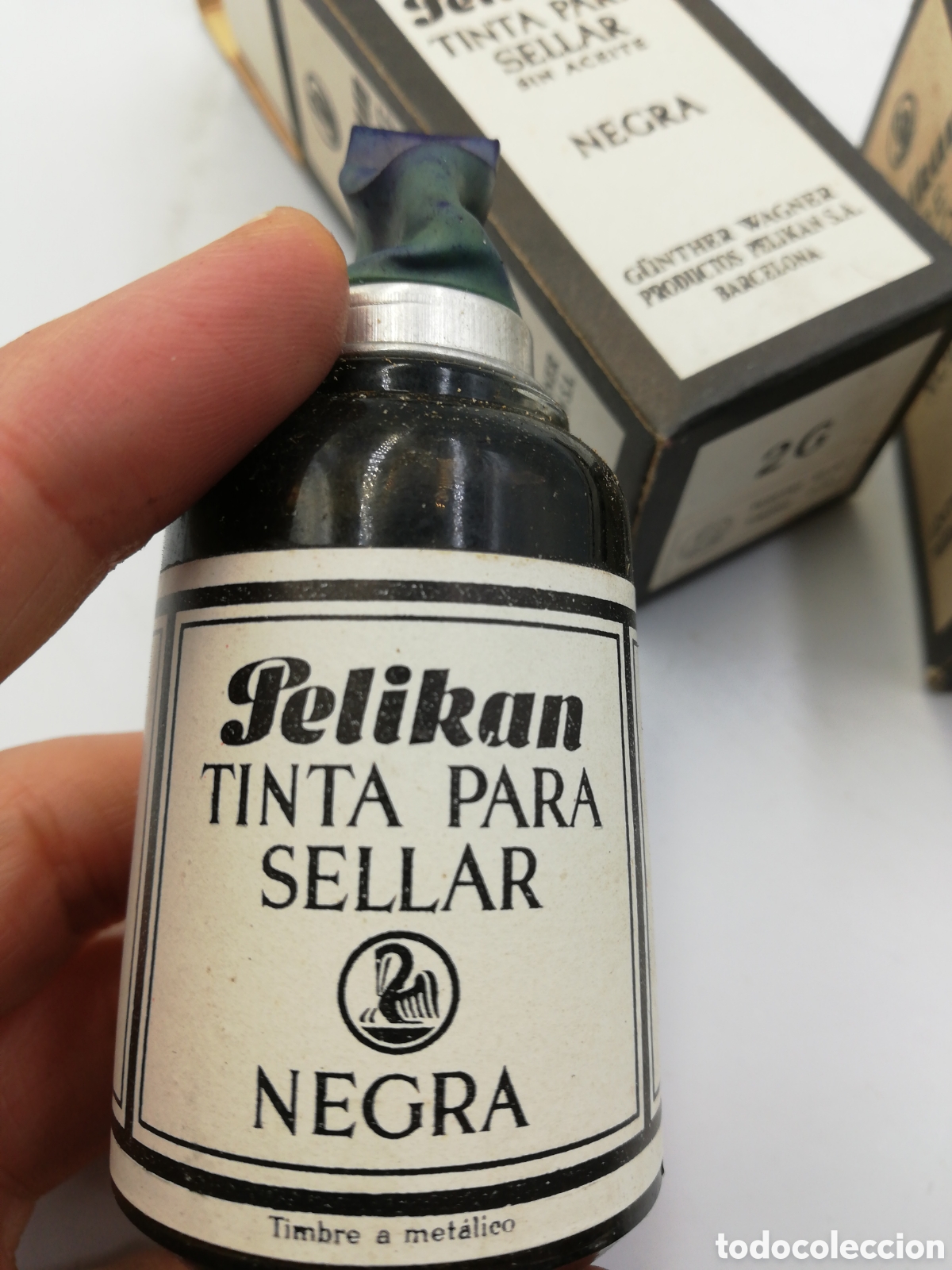 Escriban&iacute;a: Tinta para sellar PELIK&Aacute;N. Negra. - Foto 17