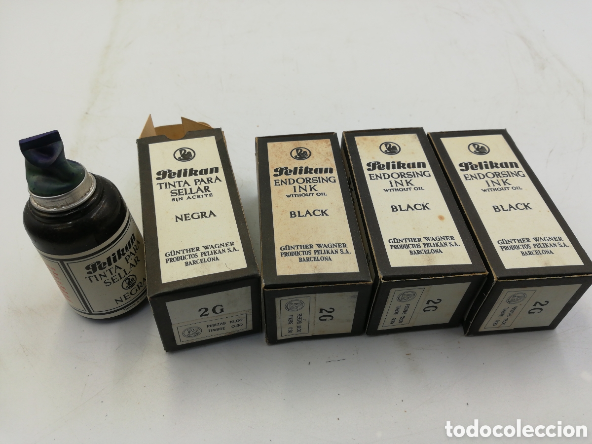 Escriban&iacute;a: Tinta para sellar PELIK&Aacute;N. Negra. - Foto 20